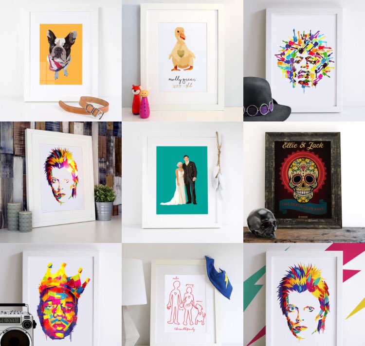 Check out our store on <a href="/notonthehighst/">notonthehighstreet</a> notonthehighstreet.com/lifeillustrated 😁🎨🎁🎄
