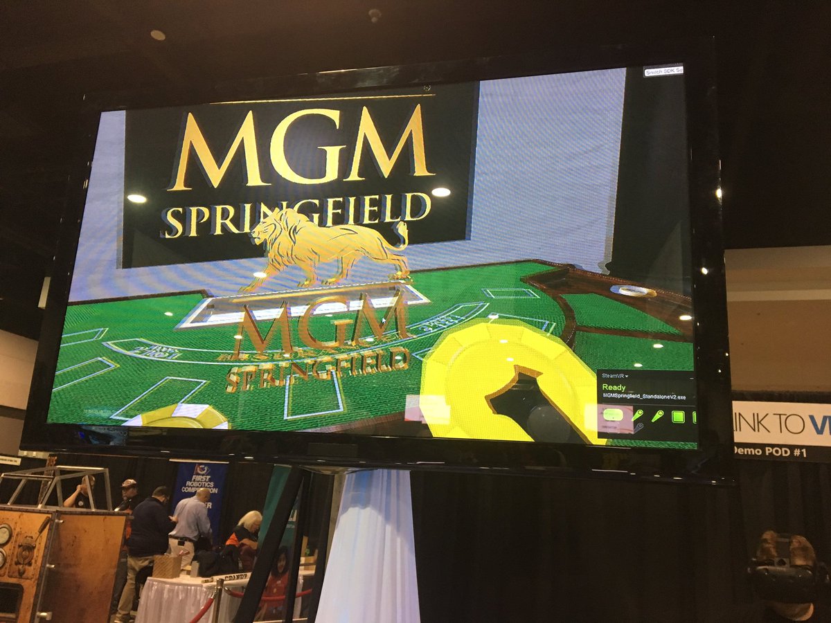BusinessWest413's tweet photo. A virtual view of @MGMSpringfield! Come check it out! @linktovr #WMBEXPO https://t.co/zYesXYHQOW