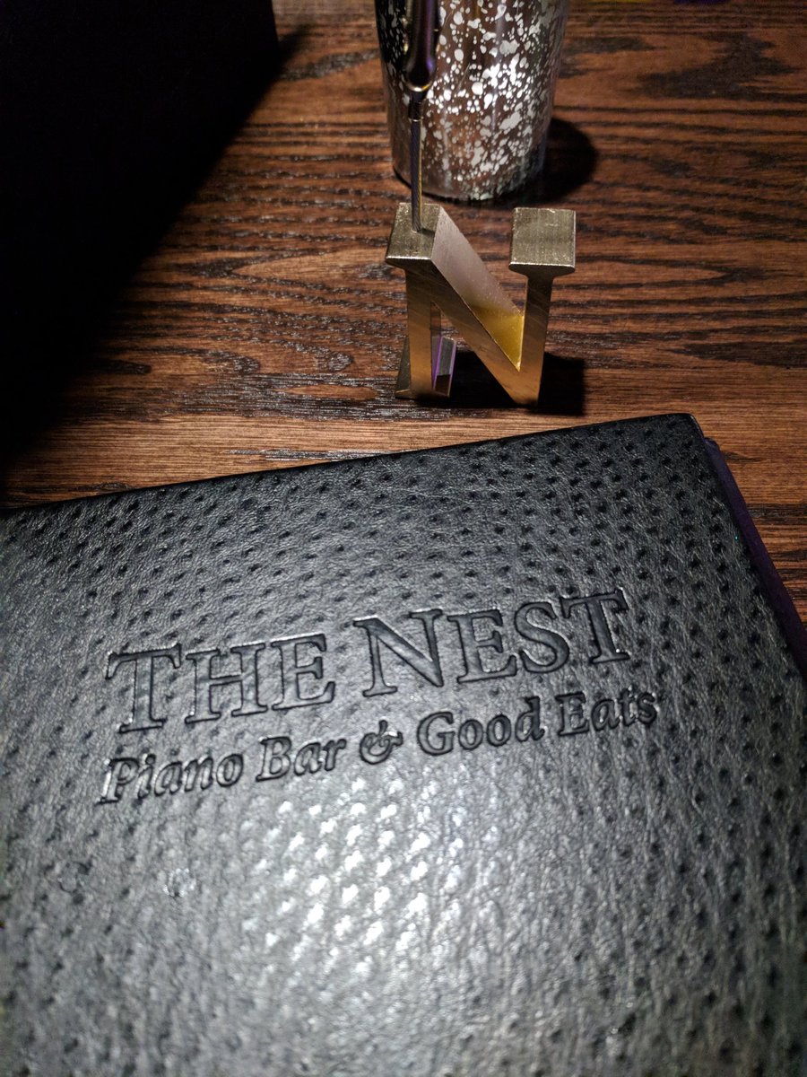 We are at The Nest Piano Bar for our Newcomer's Dinner Social. Great food and music. #yqr #yqrnewcomers