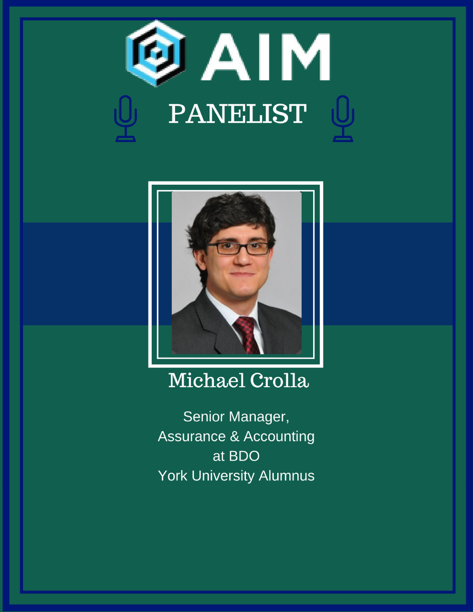 Presenting another panelist for AIM Conference 2017, Michael Crolla! Apply to AIM <a href="/YorkAIMCon/">AIM Conference</a> by Nov, 7, 2017 at goo.gl/cGxEnp !