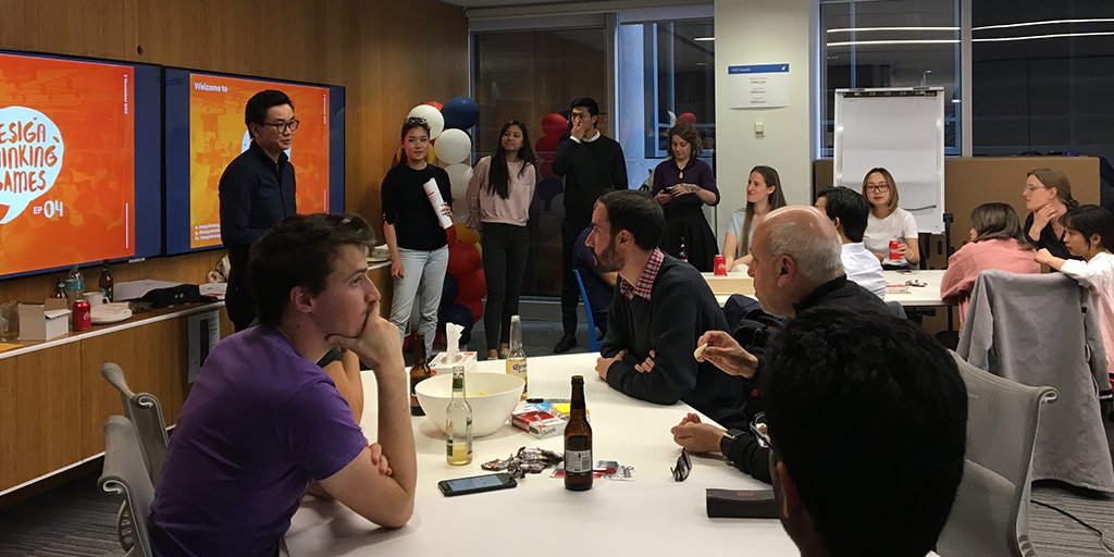 Proud to have hosted <a href="/DesignThinkingG/">DesignThinkingGames</a>'s meet up last night and joining the initiative to make a difference with Family Safety Victoria.