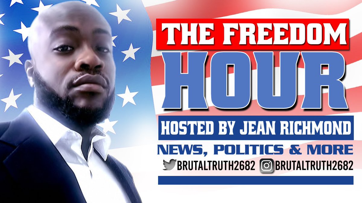 team_number9's tweet photo. Sir Jean Richmond host the #FREEDOMHOUR at 9:00 PM Live https://t.co/MfDZDKvmO3