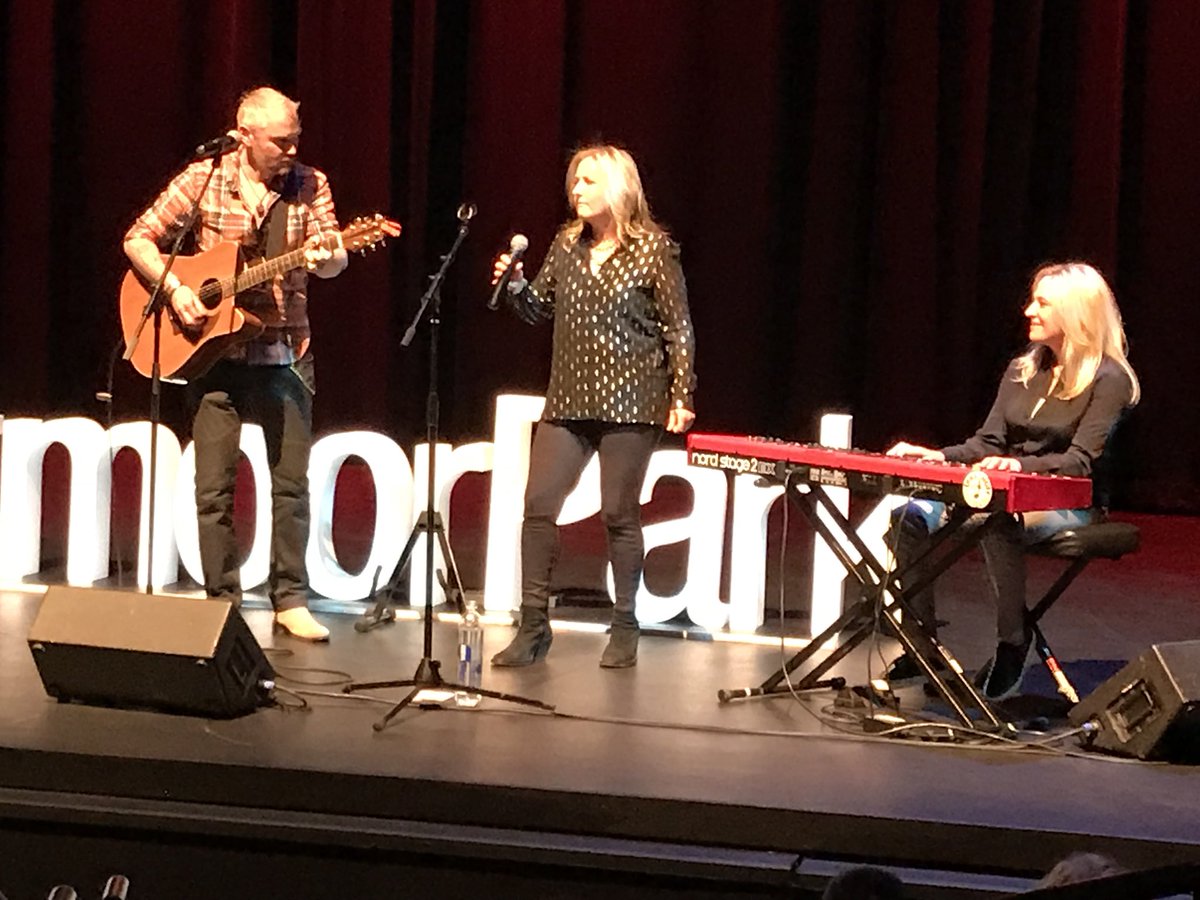 sspencerthomas's tweet image. .@TracksuitW rocking it out at @TedxCPark #TEDxCParkWomen