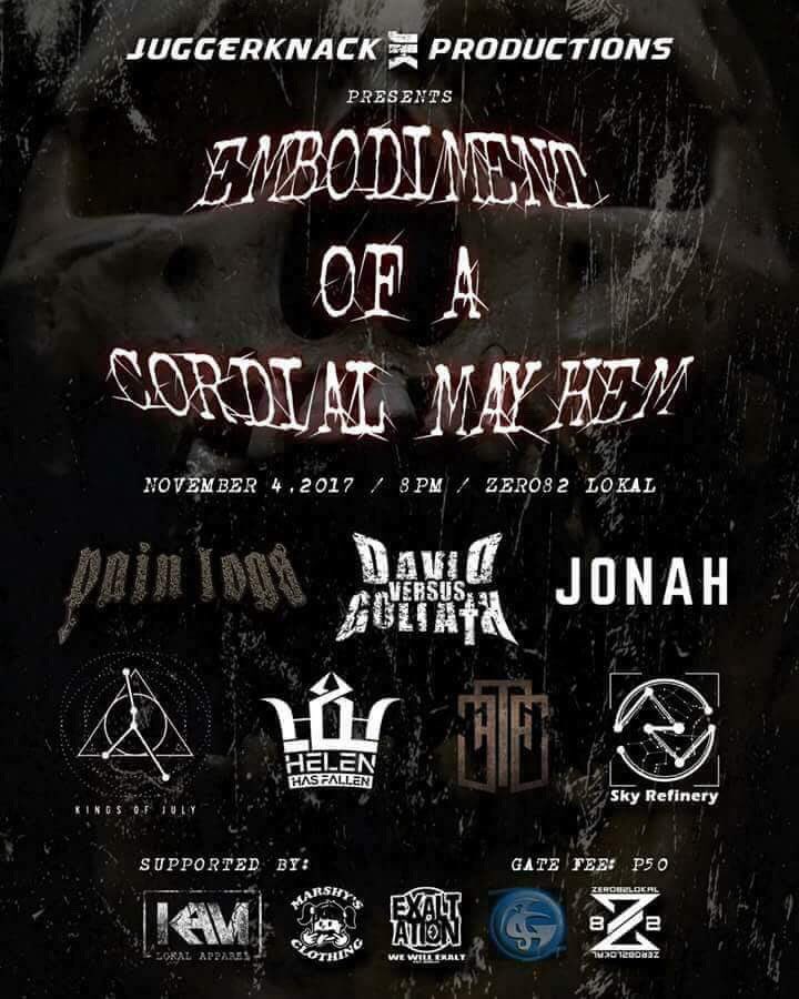 Tomorrow (Nov 4 Saturday) Damage ₱50 at Zer082 Lokal. See you there!