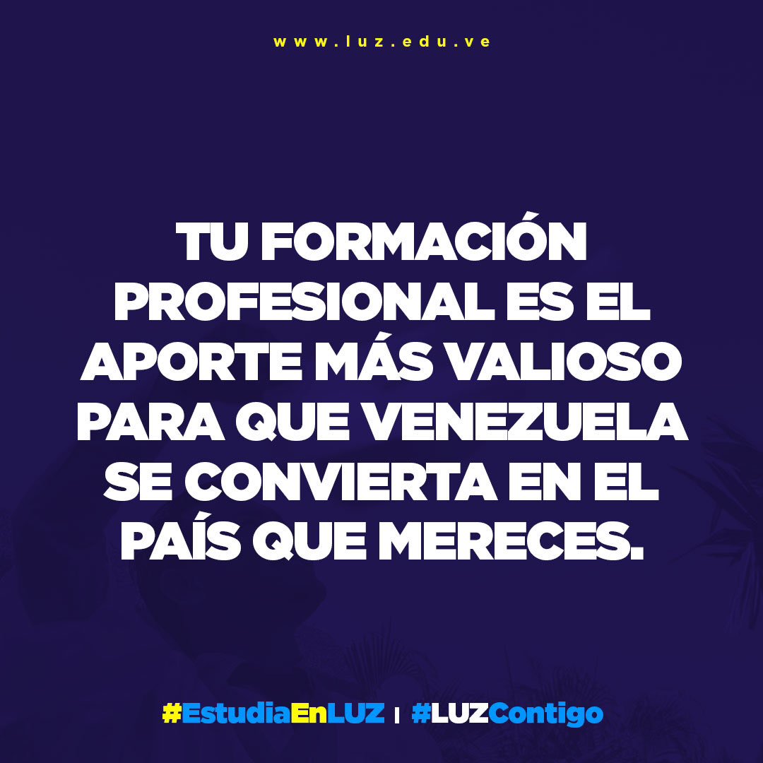 LUZadn's tweet photo. Tu formación es el futuro de este país. #EstudiaEnLUZ https://t.co/UhR5s8nRHj