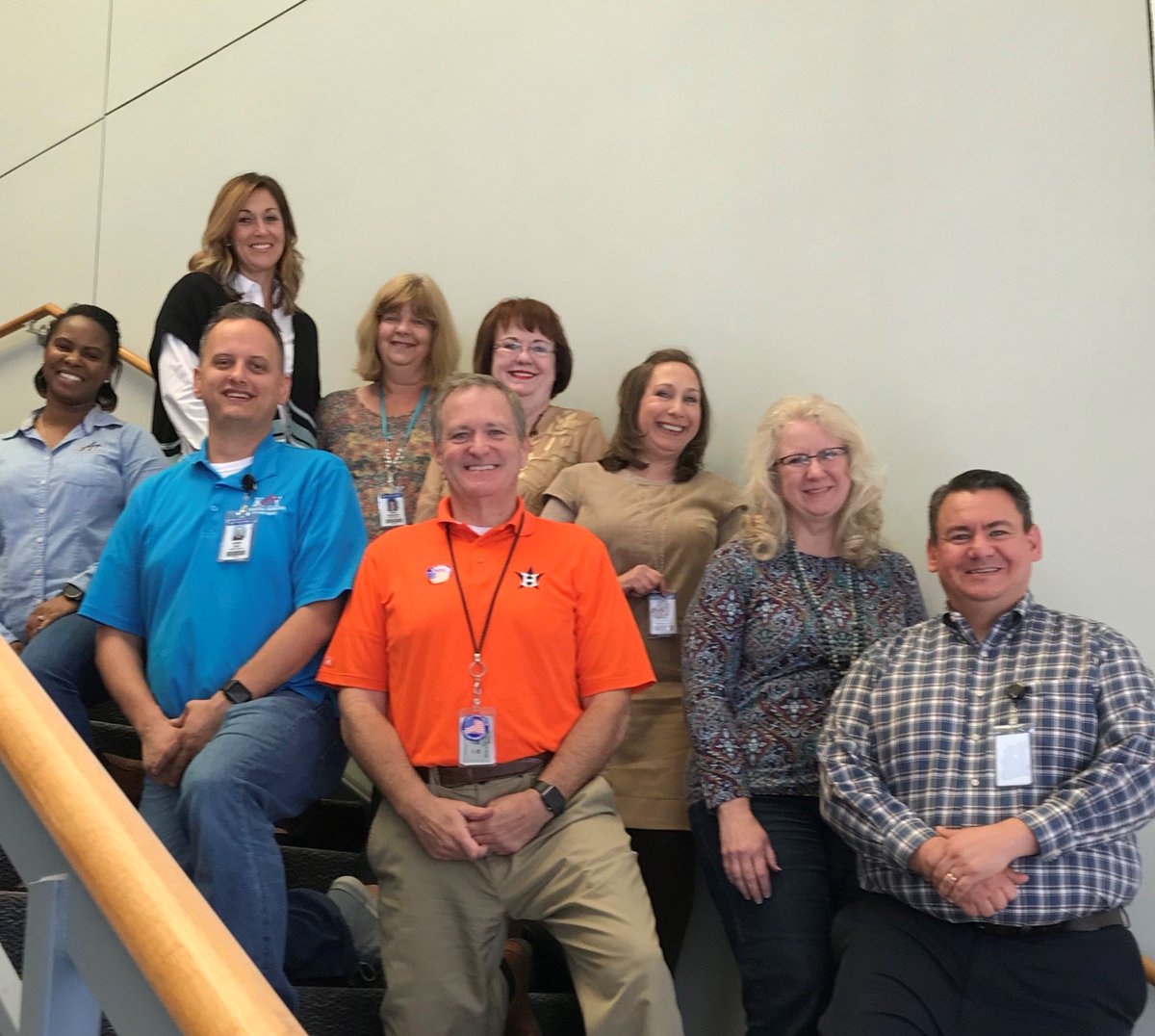 KatyISDFinance's tweet photo. This group of bean counters &amp; risk managers early voted. It was easy! One day left- do it! @KatyISDSupt #CivicDuty #katyisdvotes #katyisd https://t.co/kZ8XNerkcm
