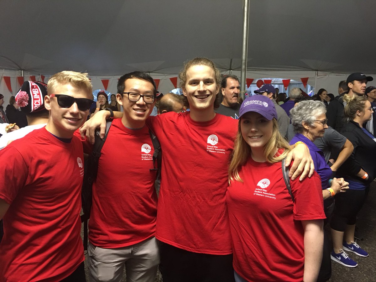 gracekelly4real's tweet photo. @uwsawu getting ready to crush the stairs at #stairclimb @unitedwaylm #WesternU https://t.co/Z9Yb94dTuQ