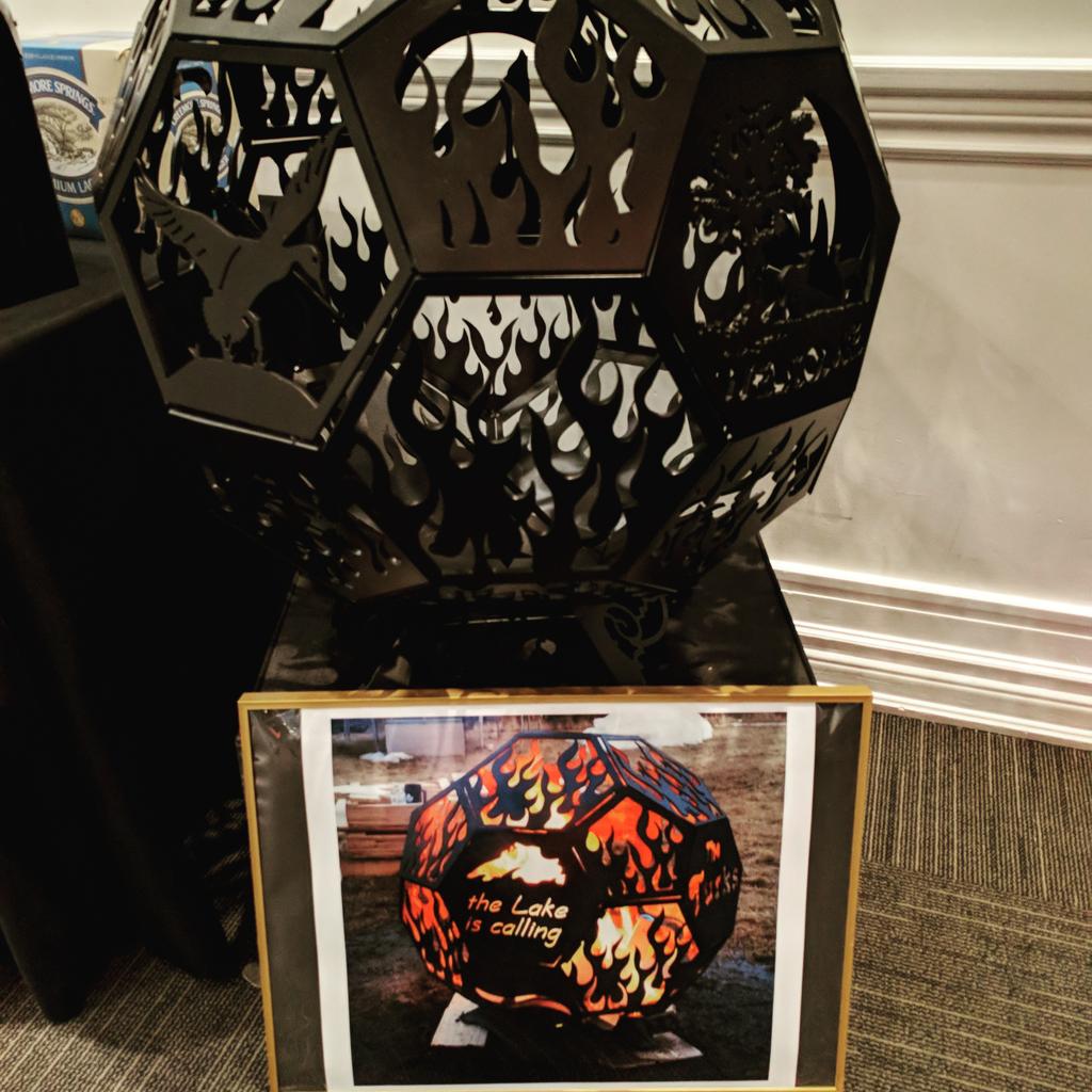 The_Auctionista's tweet photo. Made by #Students for @HaltonLearnFDN #BenefitBash #LiveAuction thats a #Fireball with #CauseConnect #RaiseTheFundFactor #AuctionsWork https://t.co/nRXRQhlSBy
