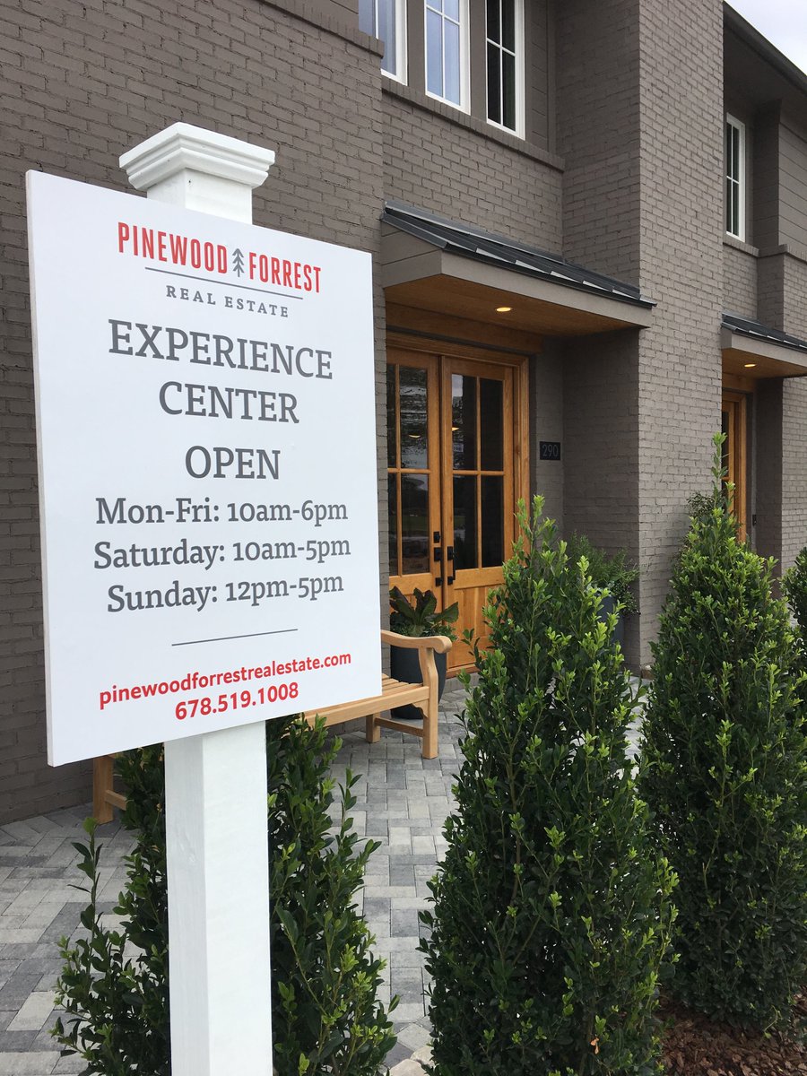 PFRealEstateGA's tweet photo. Want to speak with a #PinewoodForrest  agent one-on-one? Schedule an appt. with us at the on-site Experience Center! https://t.co/nJ7cnQRP2l https://t.co/Yjdz47tPV0