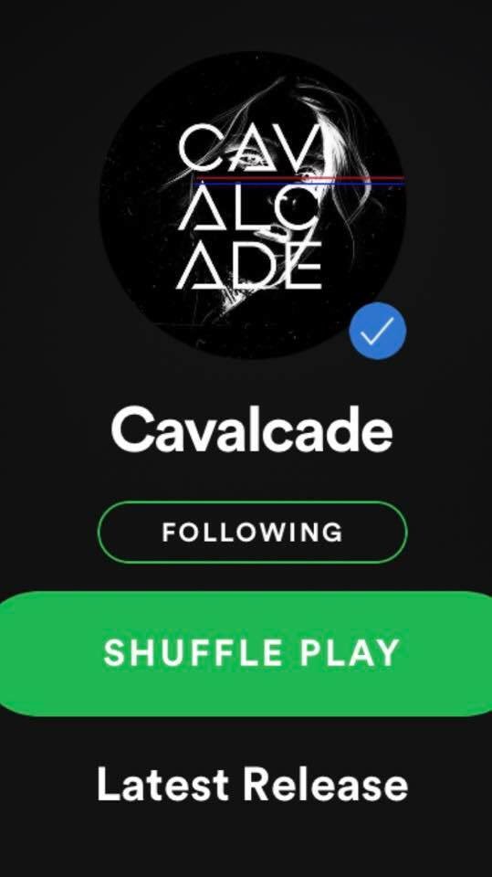 Cavalcade__'s tweet photo. We're also Spotify verified which is awesome! 👀👀🤘#spotify #verified #newsingle #decembersecond https://t.co/3lXo7zdOGS