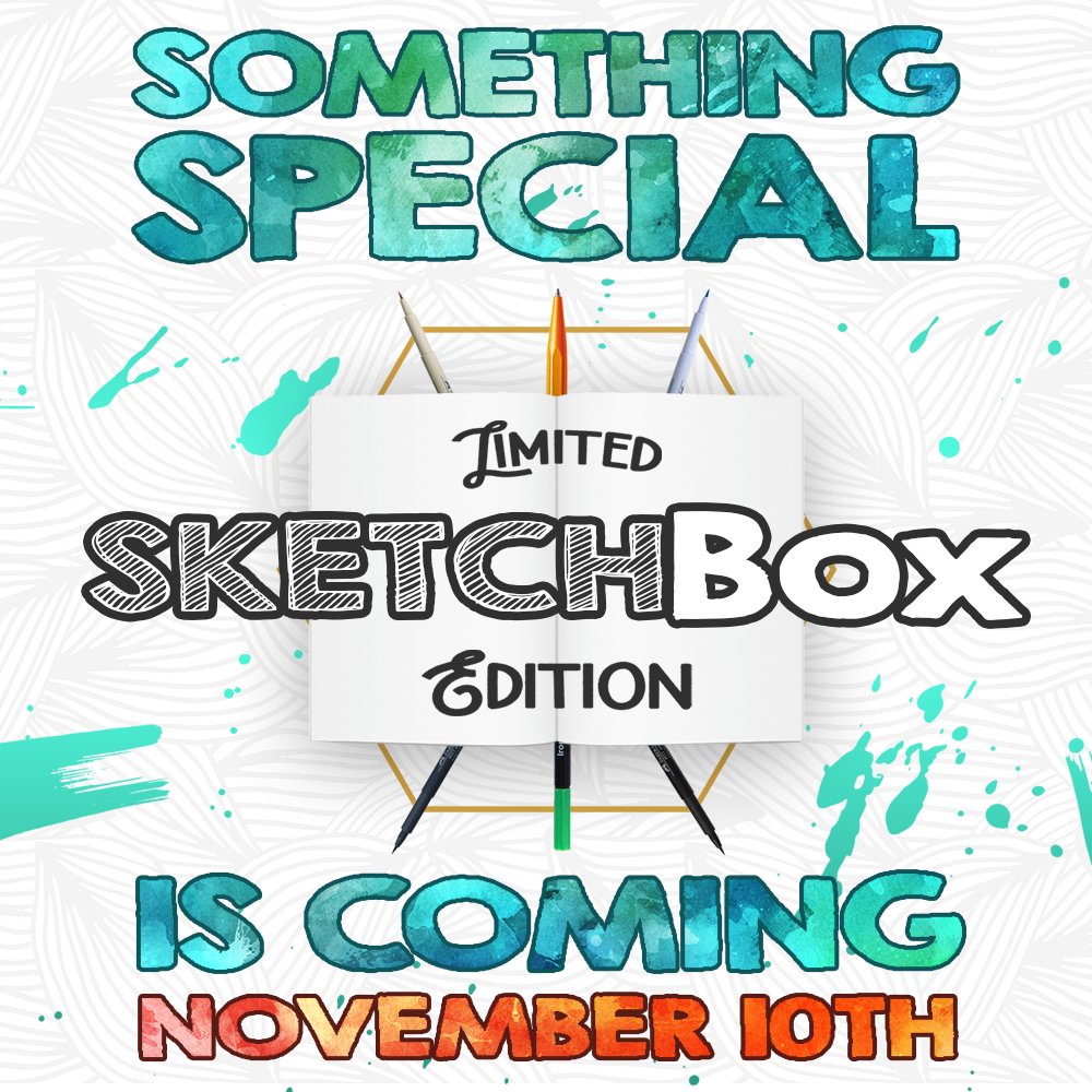 Pre-orders open for our next Limited Edition box November 10th. It will include a full set of copics, a custom item, and more!