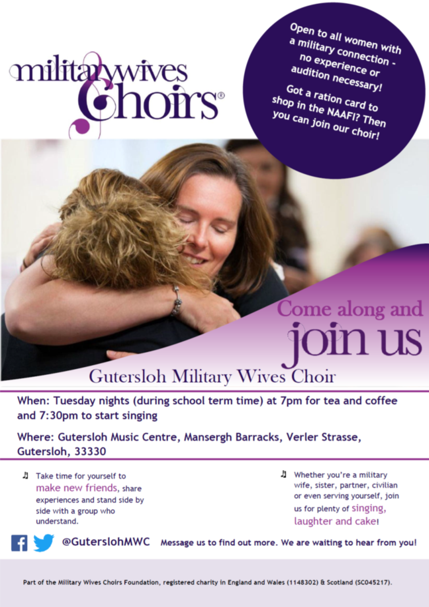 Pop along and give GMWC a try! #Singing #BFG