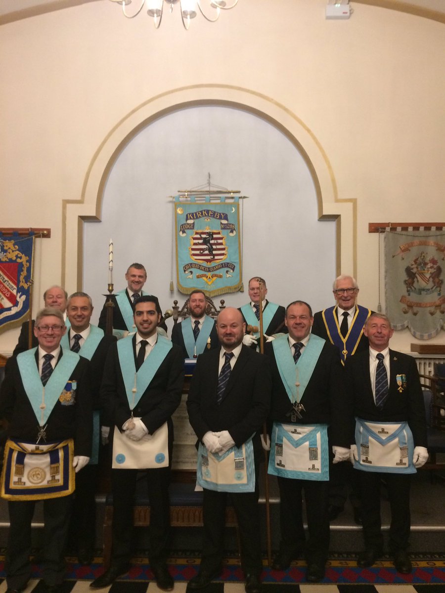 Another successful installation night as we welcome W. Bro Jamie into the Chair. We're all behind you WM :.📏🔨📐:.
