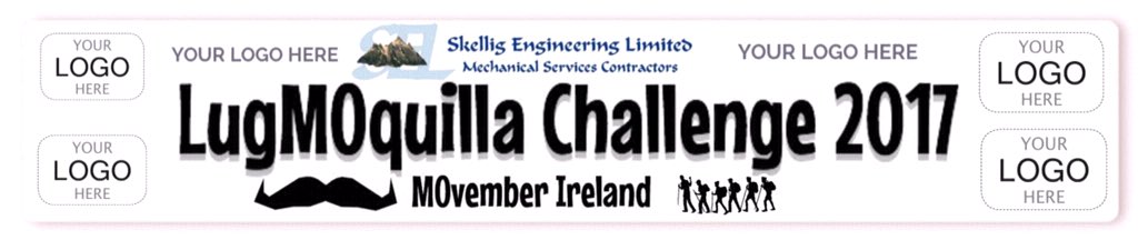 Any companies out there want to get their name on the Hottest banner in town this Movember?? <a href="/MovemberIreland/">Movember Ireland</a> only 6 spots left. #movember