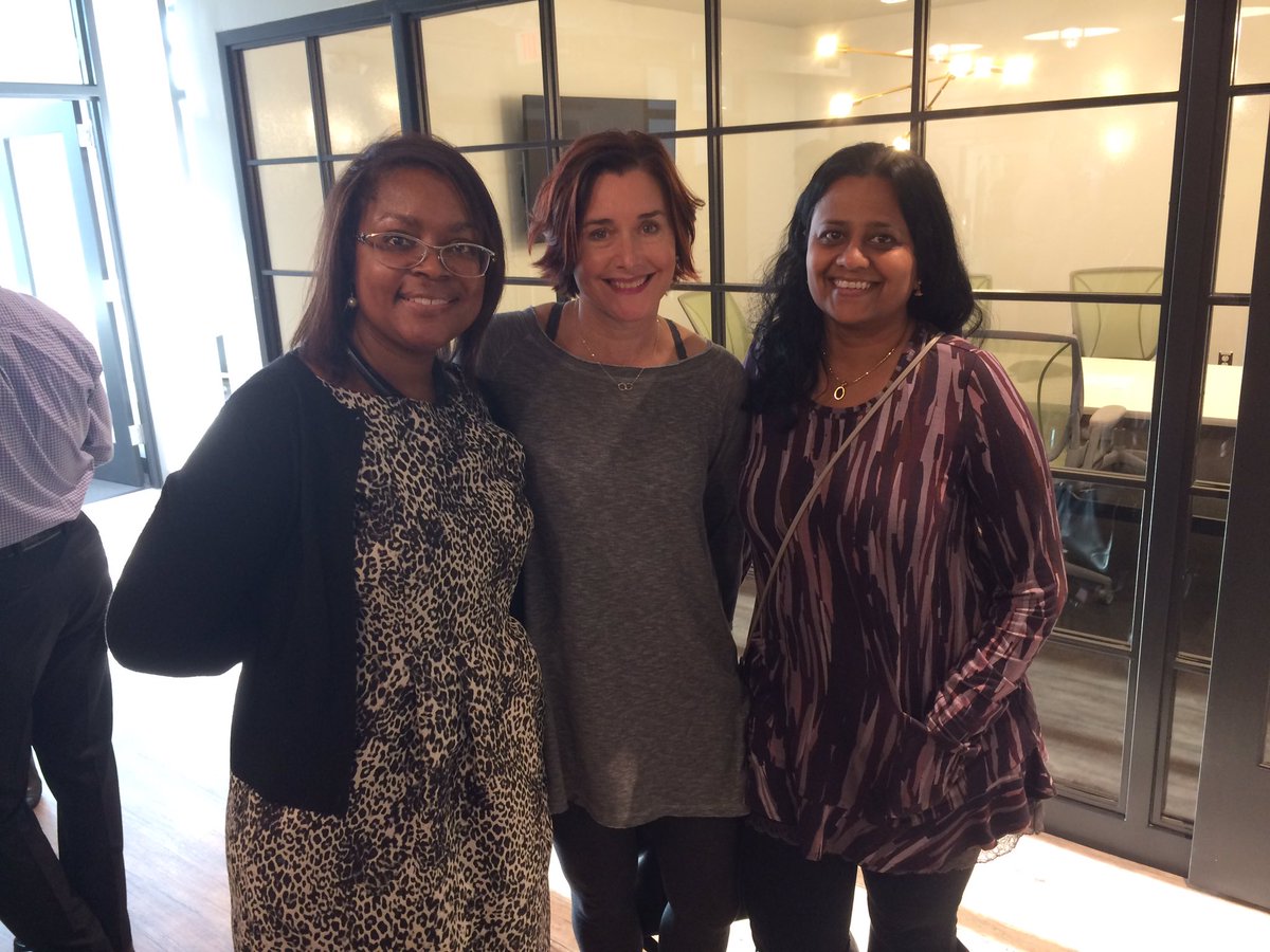 NeilRDavis's tweet photo. .@jenR8media @ArtiSanthanam &amp; Angela Singleton of @MDTEDCO tour the new @JHTechVentures @JHFastForward space in Remington - pretty awesome!! https://t.co/x194d0aCVl