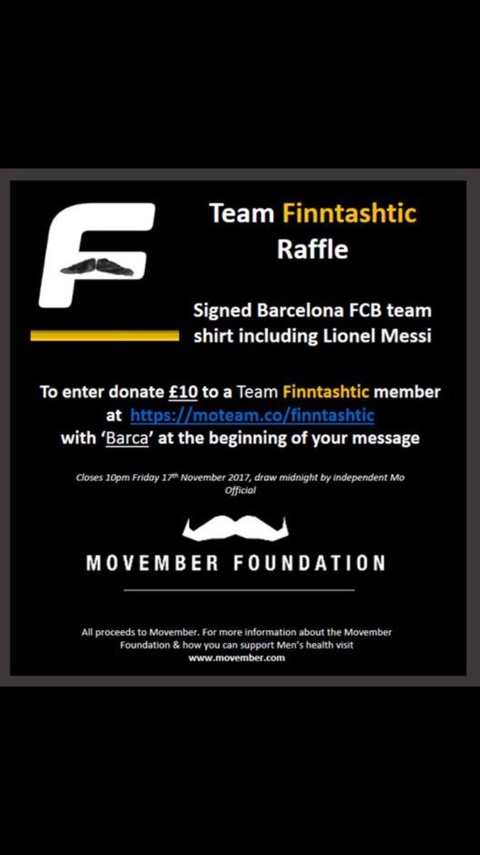 Leebo3819's tweet photo. Exciting raffle signed Barcelona shirt donate £10 to https://t.co/R18kJY6IeW with ‘Barca’ at the beginning of message Ends 10pm Fri 17th Nov https://t.co/doRqXR710q