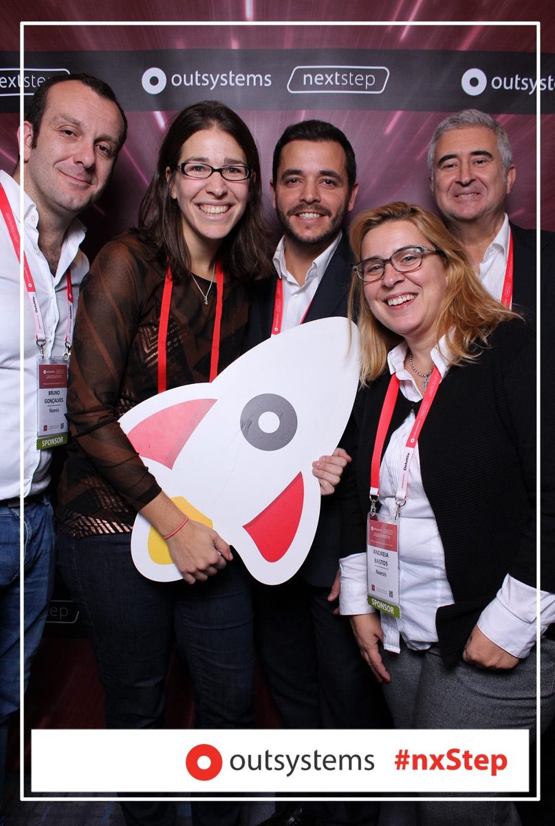shirifriedman's tweet photo. Thank you @Noesis_Portugal for sponsoring all 3 #nxstep events this year! 2018 is going to be huge! #lowcode with @outsystems https://t.co/u6WNiAlVry