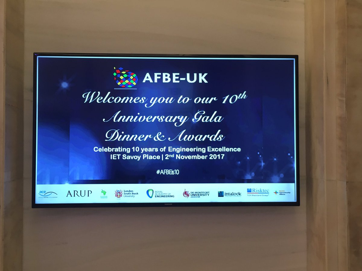 imran_bashir_'s tweet photo. Amazing inspirational talks @AFBE_UK #GalaDinner @TheIET #AFBEis10 #extraordinaryengineers @LSBU @LSBU_ENG https://t.co/LfKsEDTTCw