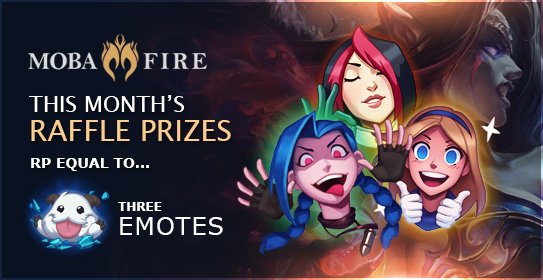 We're giving away 3 Emotes at the end of November! Read more about the November Monthly Giveaway here:
mobafire.com/league-of-lege…