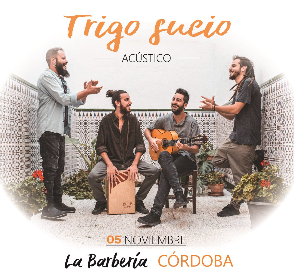 FAMILIA ESTE DOMINGO VOLVEMOS AL ACÚSTICO, ASÍ QUE NOS VEMOS EN LA BARBERÍA EN CÓRDOBA A PARTIR DE LAS 18:00h! 🤟