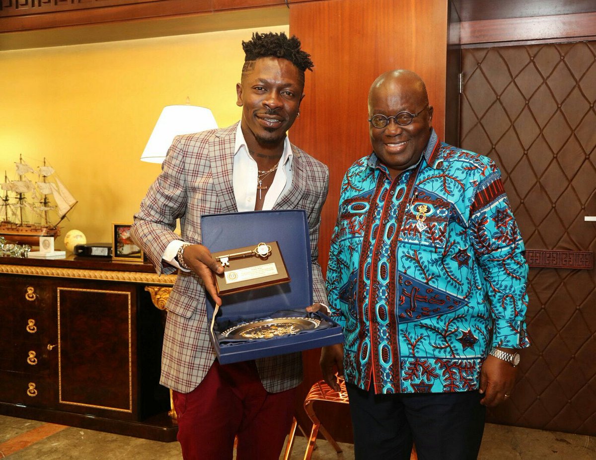 fredass1990's tweet photo. I don't have a LandCruiser but I have got This  🎖. From the president  @NAkufoAddo to the Dancehall King @shattawalegh #Chaaampion 🔱 https://t.co/FitTawvFE9