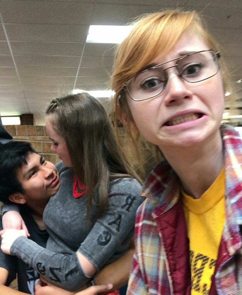 trystatheboss's tweet photo. When you're being too touchy in school... 😂 https://t.co/rdE7OePYrq