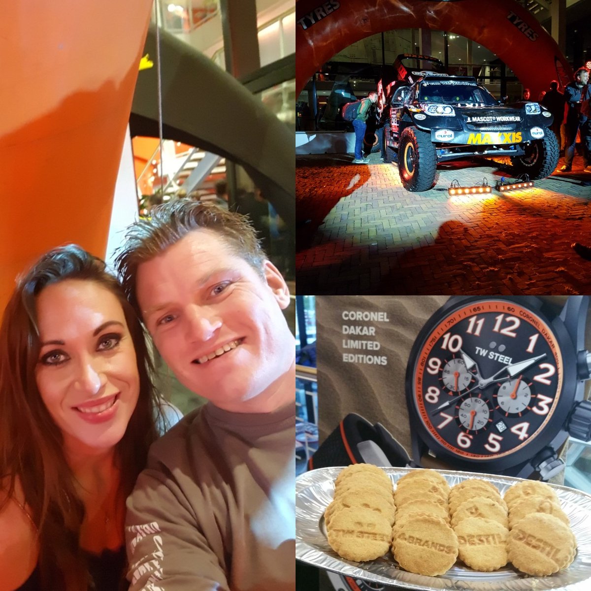 It was great to meet you 😊 <a href="/Legouix/">αℓεxαη∂яα ℓεgσυιx</a> at the première <a href="/TimCoronel/">Tim Coronel</a> <a href="/TomCoronel/">Tom Coronel</a> #dakar2018  #wtcc