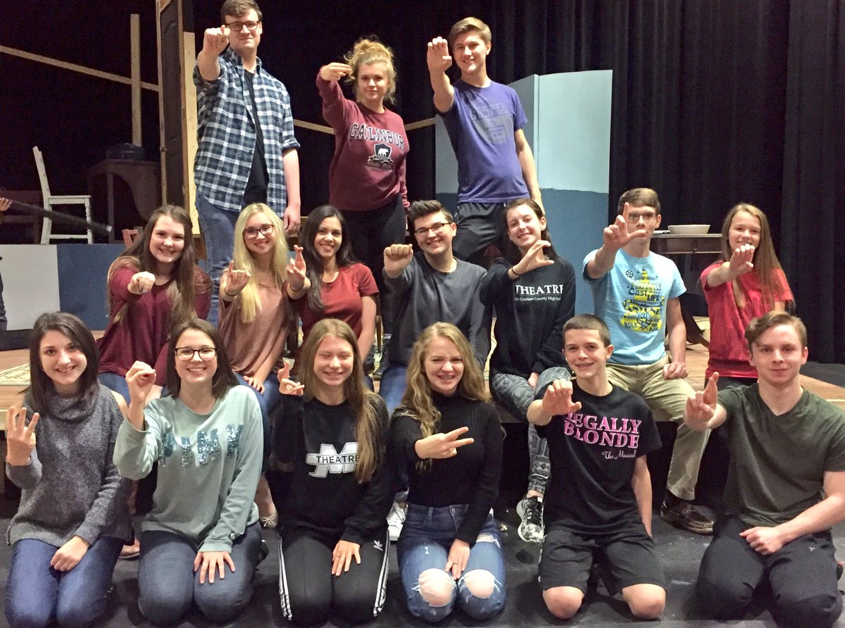 We open in a week! Come see THE MIRACLE WORKER! Tickets at gomccracken.com