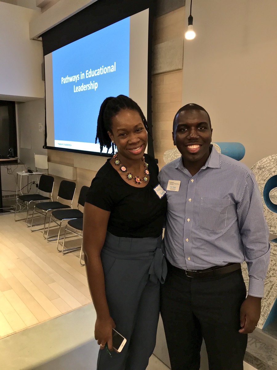 TFANewYork's tweet photo. Pathways in Educational Leadership! Thrilled to have super Prinicpal Nikki Bowen here! #TFANY #TeachForAmerica https://t.co/fkHg1S7c1p