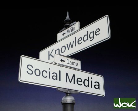 WikiMasters's tweet photo. In the #crossroad of #knowledge and #socialmedia there is #gamification and #wikipedia #wikimaster #wikiflip #wok #world_of_knowledge #quiz https://t.co/OHQ9zL0AV5