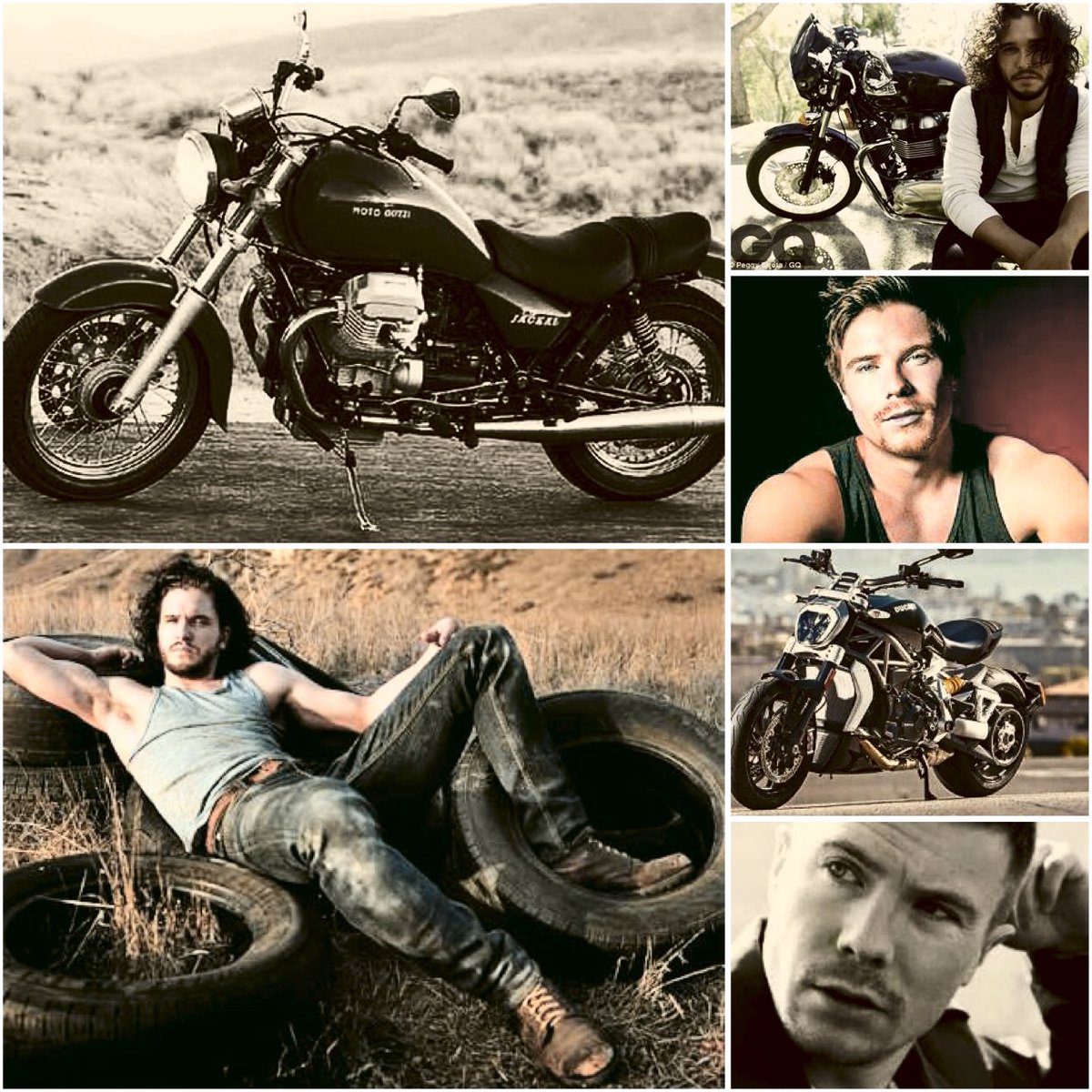 quicksilvermaid's tweet photo. That biker AU where everyone’s hot AF and wearing leather ... https://t.co/n3pNUnhg2Z #jondry #GoTfanfic https://t.co/be1bjCJB79