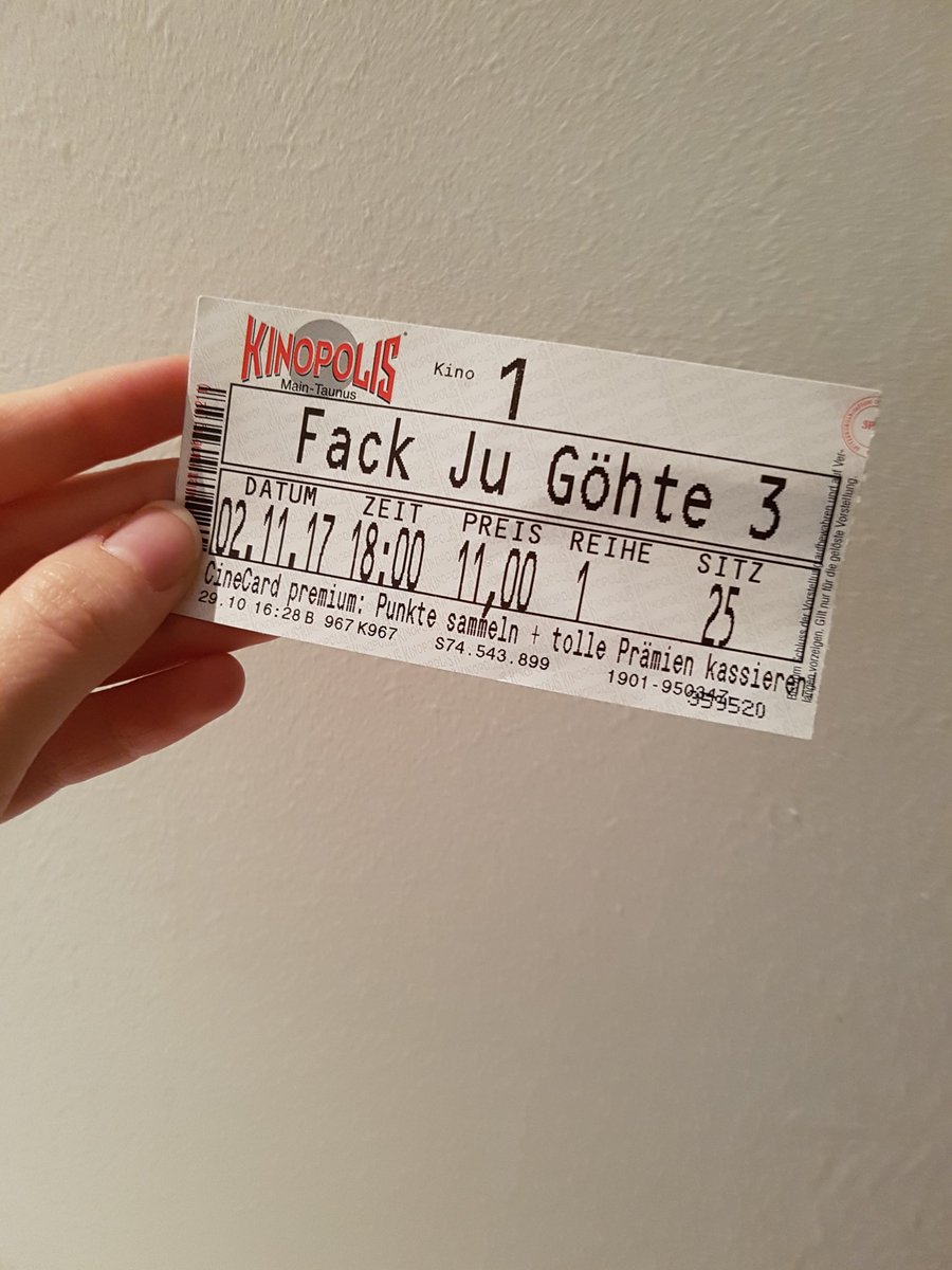 nsmalltowngirln's tweet photo. DANKE für #finalfack in Sulzbach! Ihr habt sowas von gefackt! ❤ Und der Film war auch ein 3. Mal überragend! 😍👏
@Elyas_MBarek @BoraDagtekin https://t.co/PKit4uwxCt