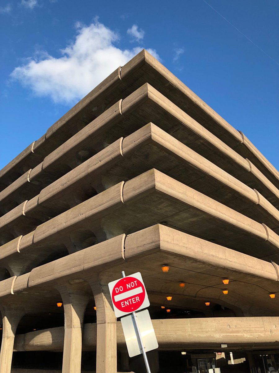 This Brutal House On Twitter Temple Street Parking Garage By