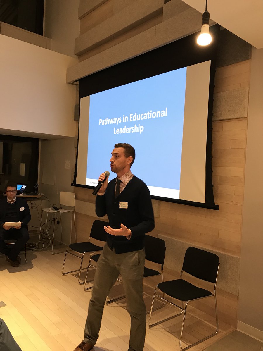 TFANewYork's tweet photo. “Try to lead in the gaps! Don’t just lead for the sake of leading!” @DemocracyPrep’s @duncan_scherer #PathwaysEdLeadership https://t.co/WWOB4hgPMo