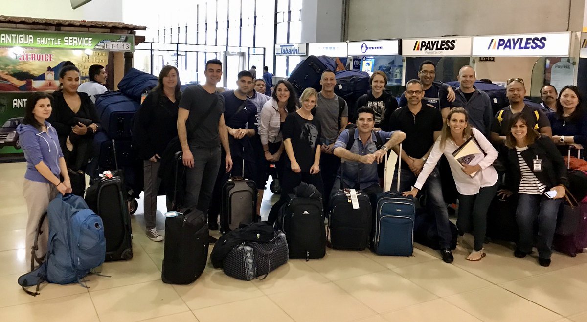 OITeamENT's tweet photo. ISMSTeam ENT arrived safely to Guatemala City. All of our 32 bags made it #ismsENTGuatemala2017 https://t.co/xyKJPSWFnb