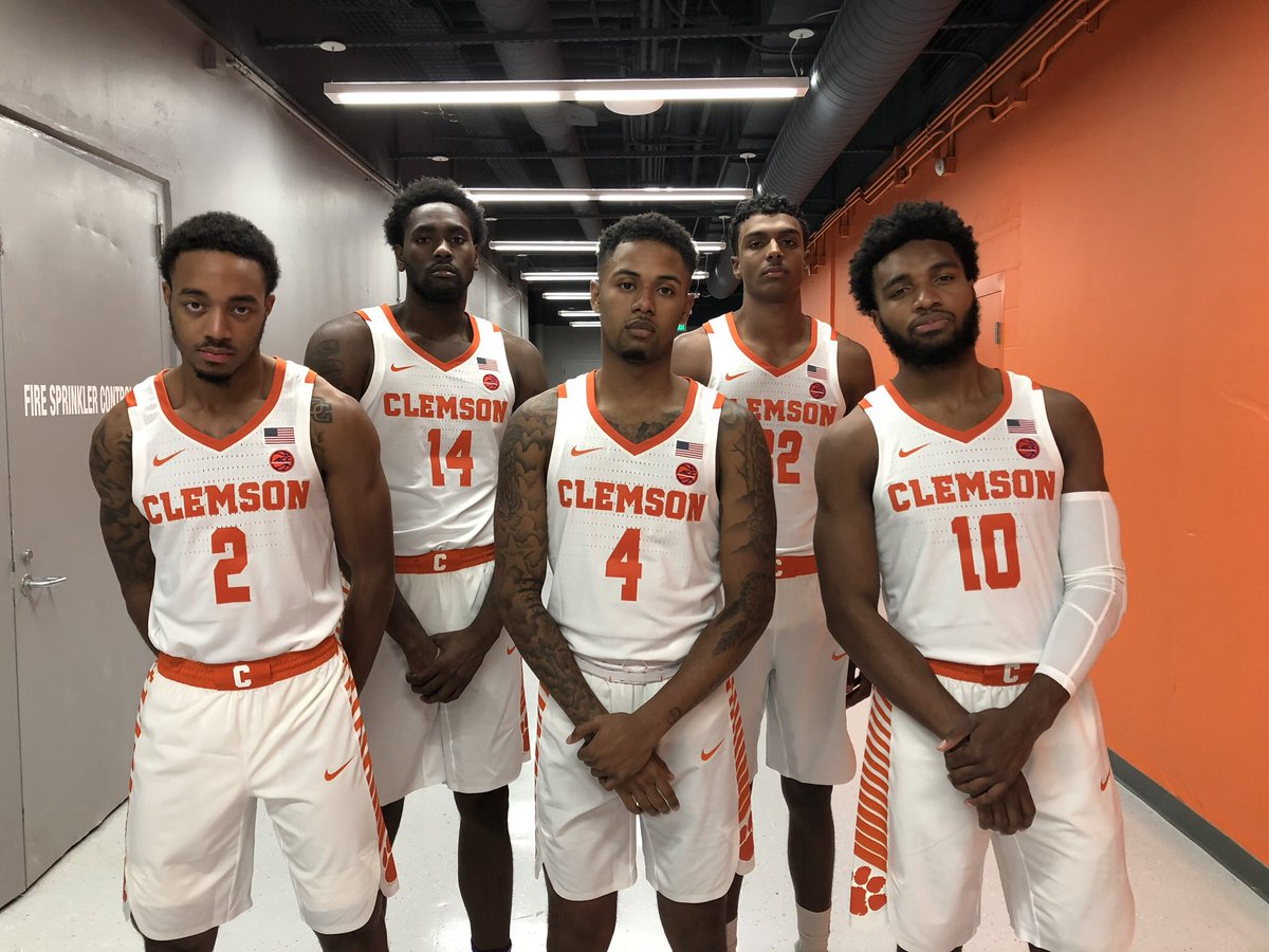 clemson basketball uniforms