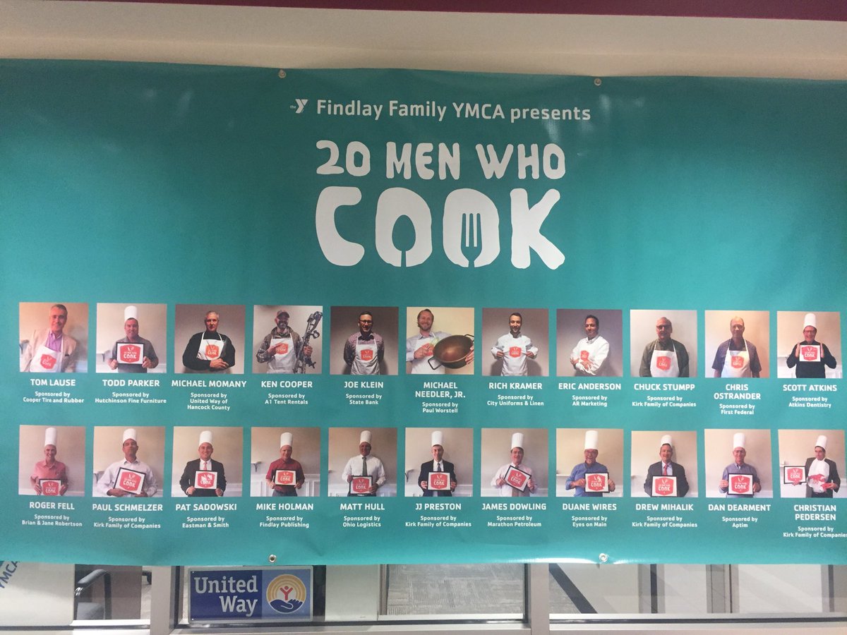 BFinlayYMCA's tweet photo. It’s almost here ! #findlay #YMCA #20Men call Y for ticket info and be a part of this incredible event! @Social_Findlay @MarathonPetroCo https://t.co/KydOvrW8RQ
