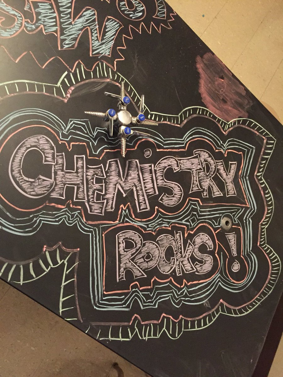 Artwork from Mole Day 10/23. #WeAreAtlee