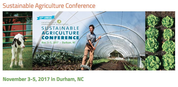 Come see us at the 32nd annual Sustainable Agriculture Conference in Durham this weekend Friday-Sunday! Details on our site: bit.ly/2z9wjnq At Carolina Truffiéres we use internationally-backed research and innovative technology for simple, profitable truffle farming