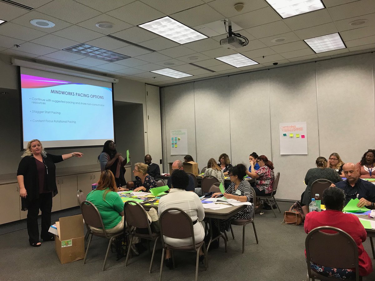 Great PD night with our 21st CCLC sure coordinators and academic advisors!
