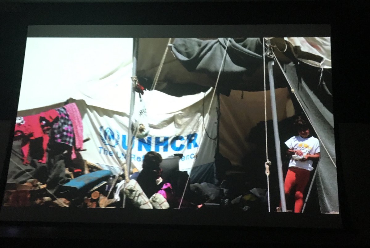 UNRefugeeAgency's tweet image. .@NLG_GW screens @isborderless and discusses the urgency of the refugee crisis in Greece with @stephansaid and @BillFrelick
