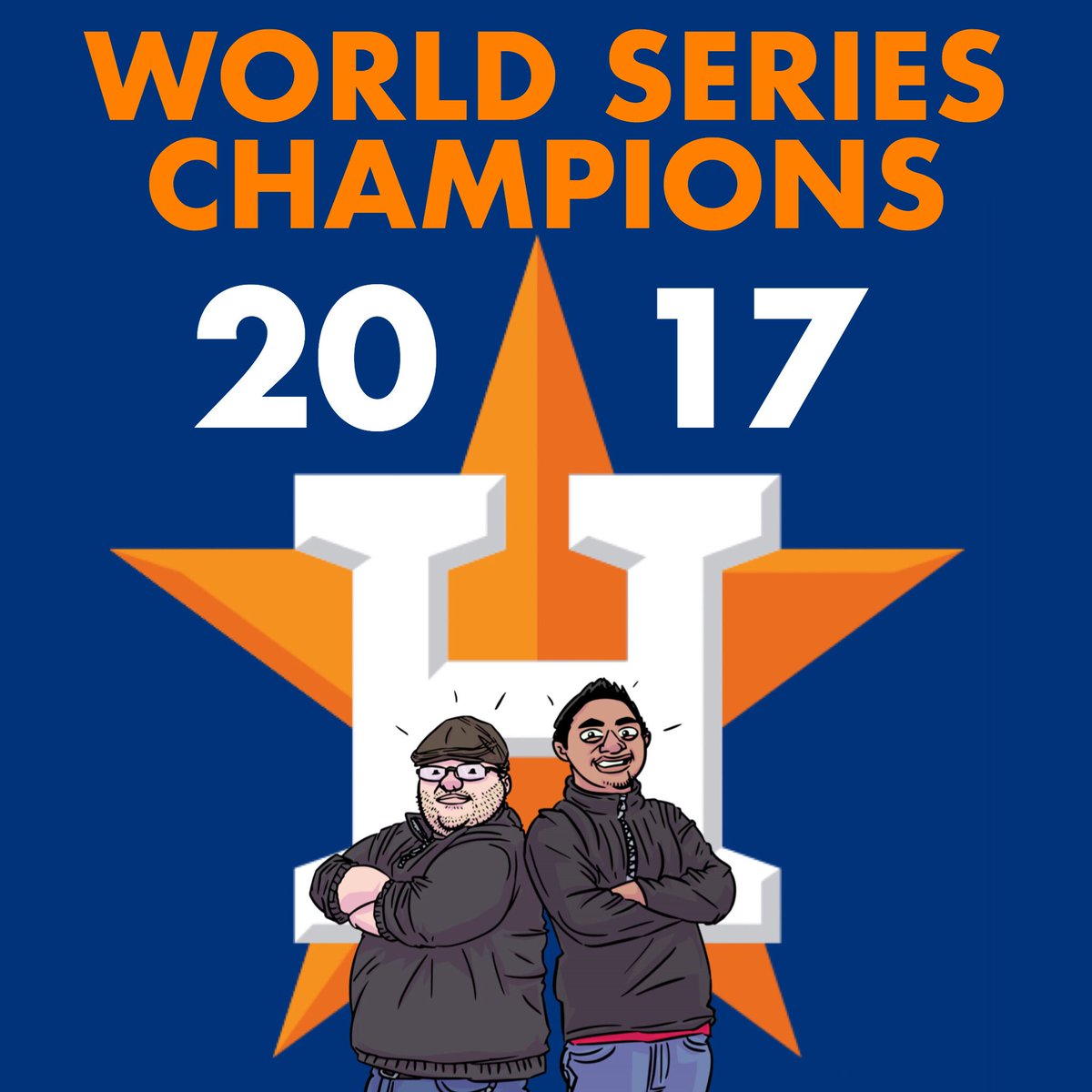 TheLoneStarGuys's tweet photo. Massive shoutout to our 2017 World Series Champions, the Houston @Astros! You have made this city proud, you have #EarnedIt! ⚾️🧡💙🏆
#TLSG https://t.co/LJ5AQFnCs1