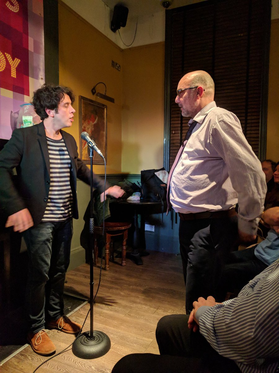 EmmaSaidThis's tweet image. Headlining @alwaysbecomedy was the absolutely outstanding @petefirman. My mum (Glynis) was so proud to be an assistant. #howdidhedothat
