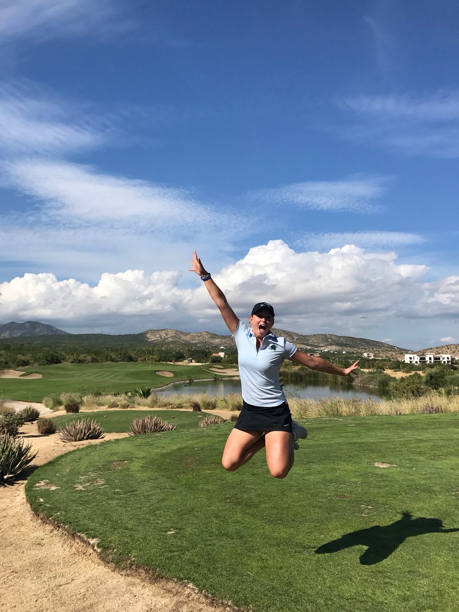 Jumping for joy at the beautiful Club Campestre in San Jose del Cabo #BATB2017