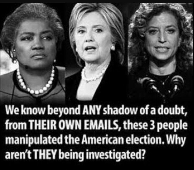 bfraser747's tweet image. Amazing u have proof Hillary rigged primary election &amp;amp; colluded, etc &amp;amp; nobody does anything. Yet the #WitchHunt continues on #PresidentTrump