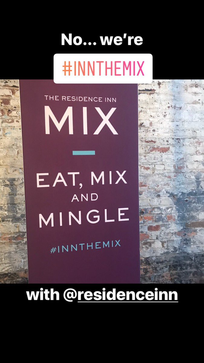 LDPR's tweet image. Getting a culinary taste of the world as we get #InntheMix with @ResidenceInn🍴