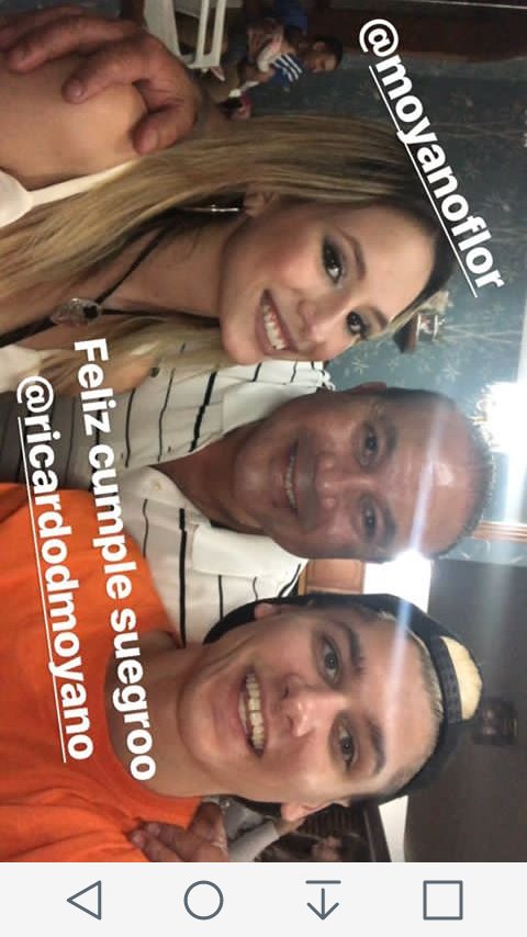 UnionNayanistas's tweet photo. Nachito vía InstaStory❣

Esperamos Ricardo haya pasado un excelente día, y queremos decir que tiene a una hija maravillosa💖. https://t.co/CRF7nKmIrm