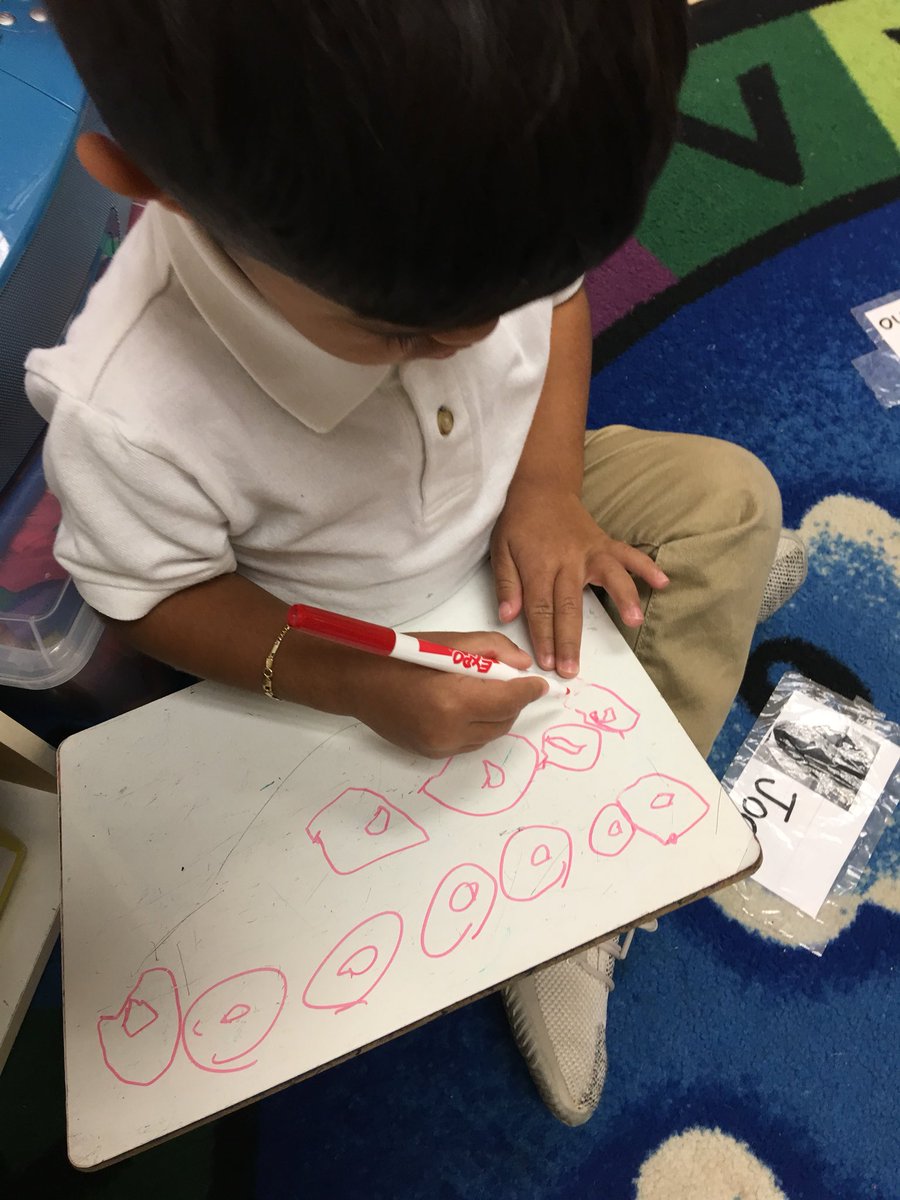 Tracey33331's tweet photo. Ss building self-regulation & fine motor skills during graphics practice...making donuts & bagels for Dunkin Donuts #restaurantunit https://t.co/OIfDLQ2sBt