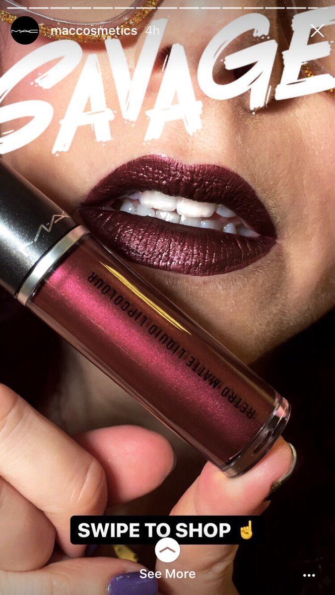 A Very Sweet Blog On Twitter Mac Cosmetics Retro Matte Liquid