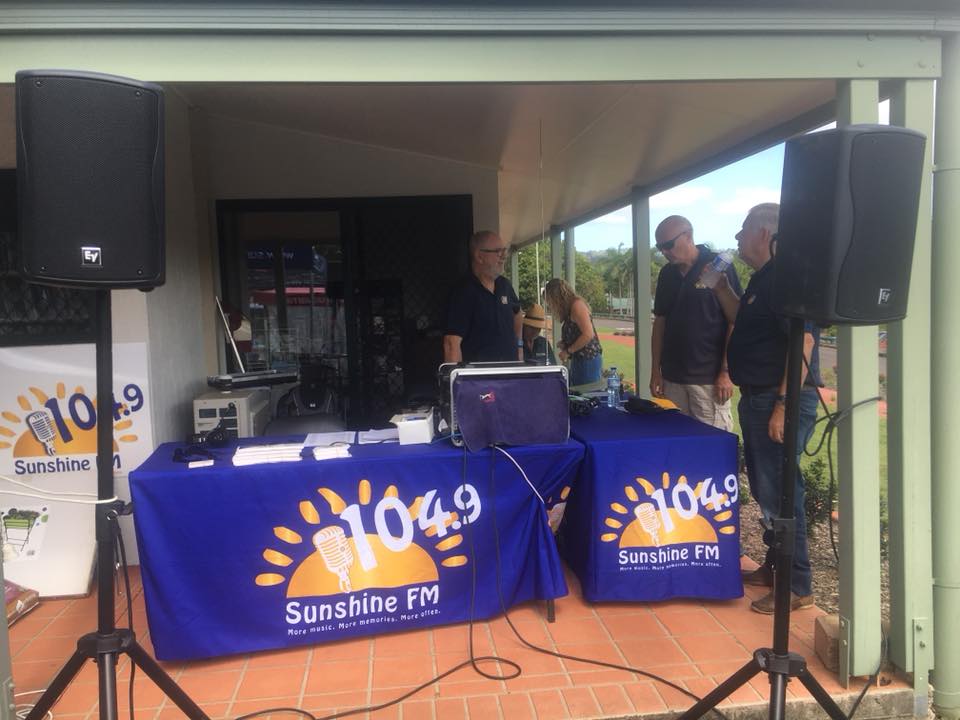 Tieline's tweet photo. Sunshine FM104.9 on their first ever outside broadcast using the Tieline i-Mix G3. #GoLive #LiveRemote #LiveOB https://t.co/9uIcxP1rbH
